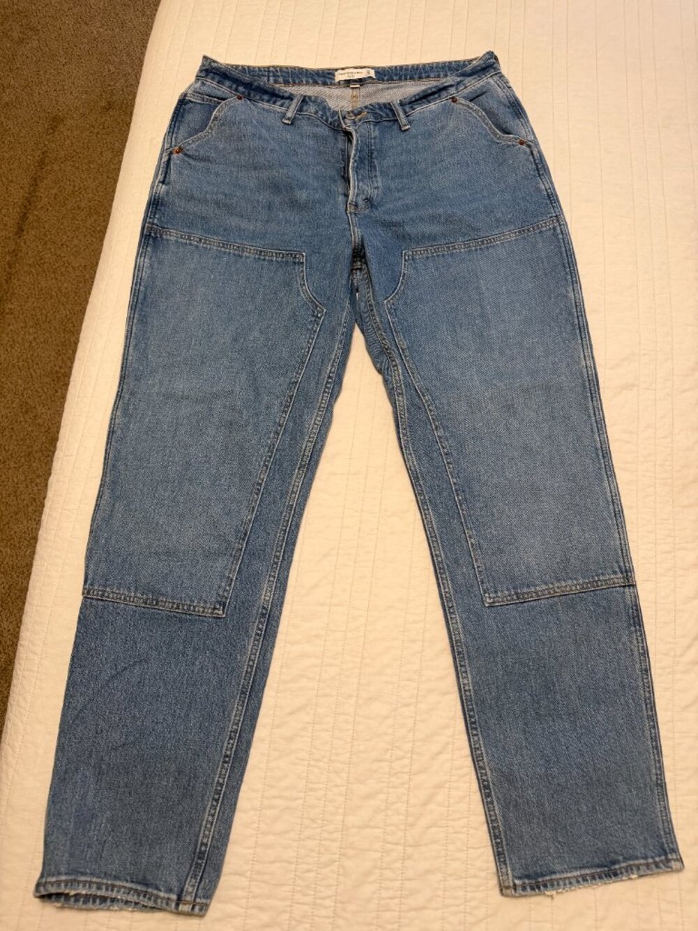 Abercrombie & Fitch The Dad High Rise Jean